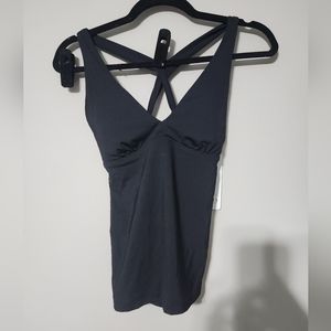 NWT Athleta Plunge Tankini sz sm